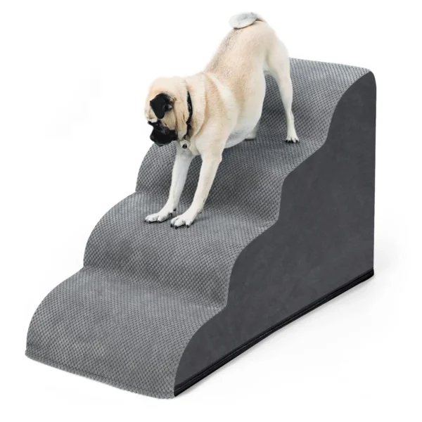 Pets Steps For Dogs Cats Non-Slip Dog Training Stairs Removable and Washable 3 4 5 Steps - Image 13