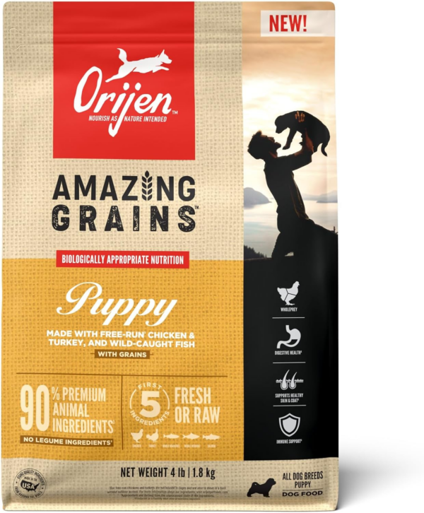 Amazing Grains Original Dry Dog Food, High Protein Dog Food, Fresh or Raw Ingredients - Image 13