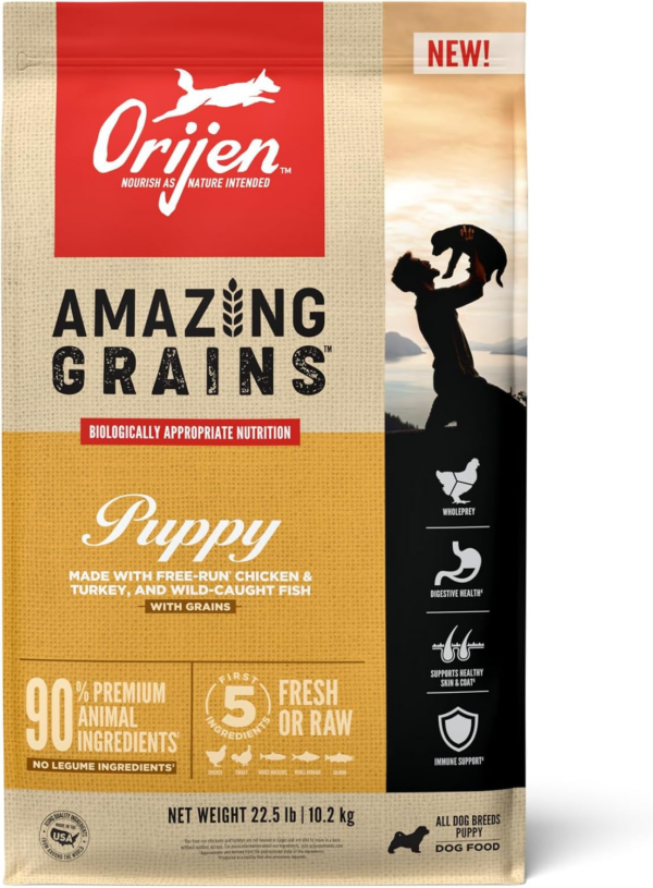 Amazing Grains Original Dry Dog Food, High Protein Dog Food, Fresh or Raw Ingredients - Image 19