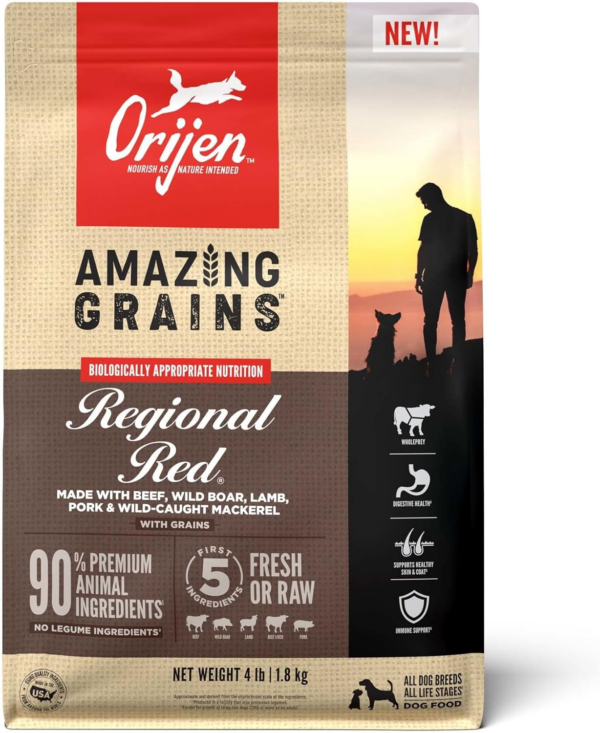 Amazing Grains Original Dry Dog Food, High Protein Dog Food, Fresh or Raw Ingredients - Image 11