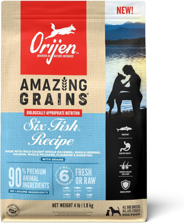 Amazing Grains Original Dry Dog Food, High Protein Dog Food, Fresh or Raw Ingredients - Image 12