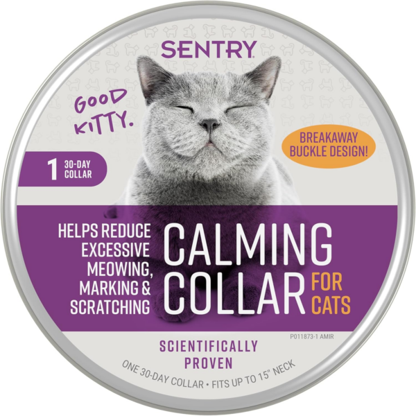 PET Care  Calming Collar for Cats, Long-Lasting Pheromone Collar Helps Calm Cats for 30 Days, Reduces Stress, Helps Calm Cats from Anxiety, Loud Noises, and Separation, 1 Count - Image 9