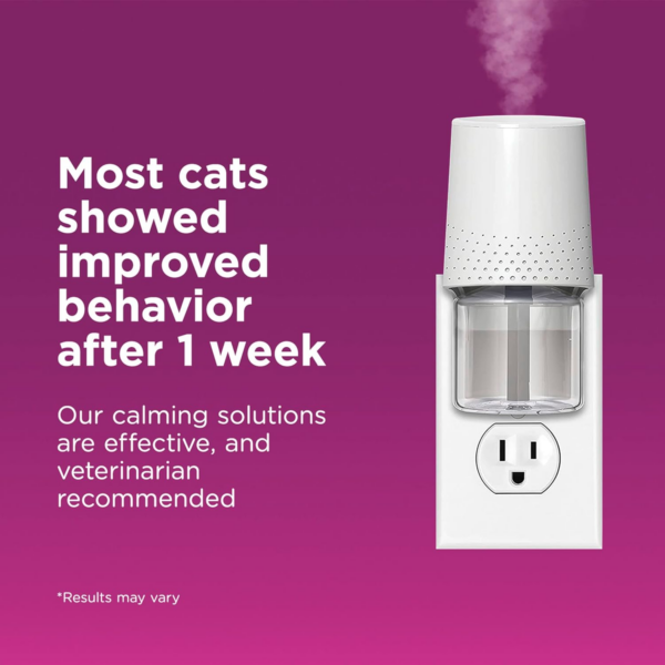 Cat Calming Diffuser: 2 Pheromone Diffusers & 2 Refills - Image 4