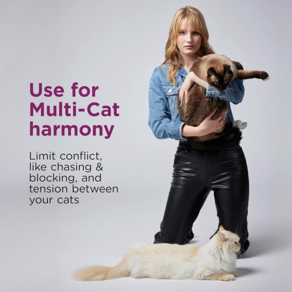 Multi Cat Calming Diffuser: 1 Pheromone Diffuser & 1 Refill (30 Days) - Image 2