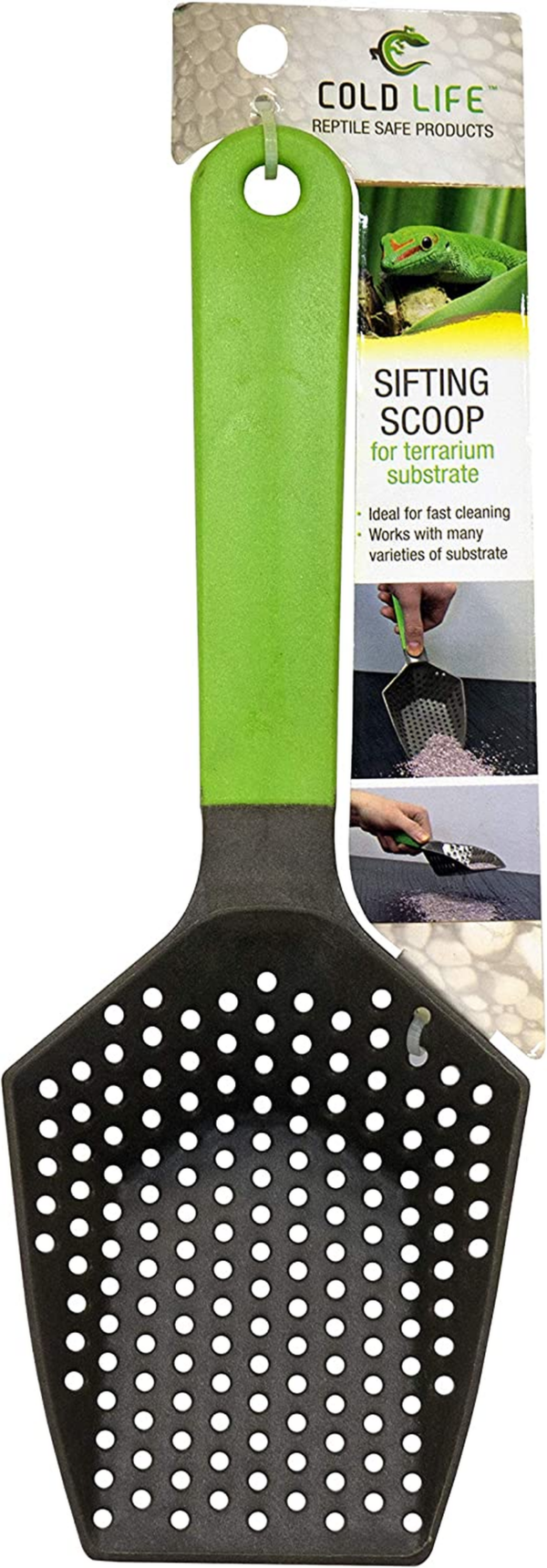 Cold Life Easy to Clean Sifting Litter Scoop Shovel for Small Pets or Reptile Terrarium Sand Waste - Image 6